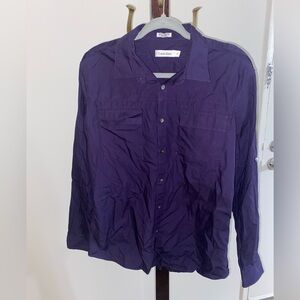 Calvin Klein Purple button down